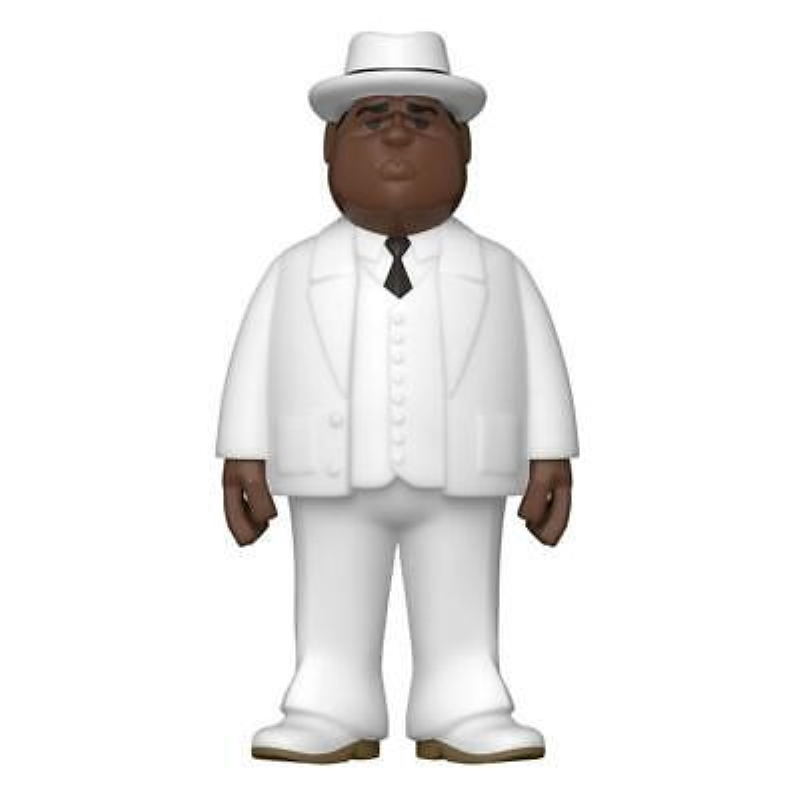 FUNKO ACTION FIGURES FUNKO POP VINYL GOLD5:BIGGIE SMALL WHITE SUIT FUNKO ACTION FIGURES FUNKO POP VINYL GOLD5:BIGGIE SMALL WHITE SUIT